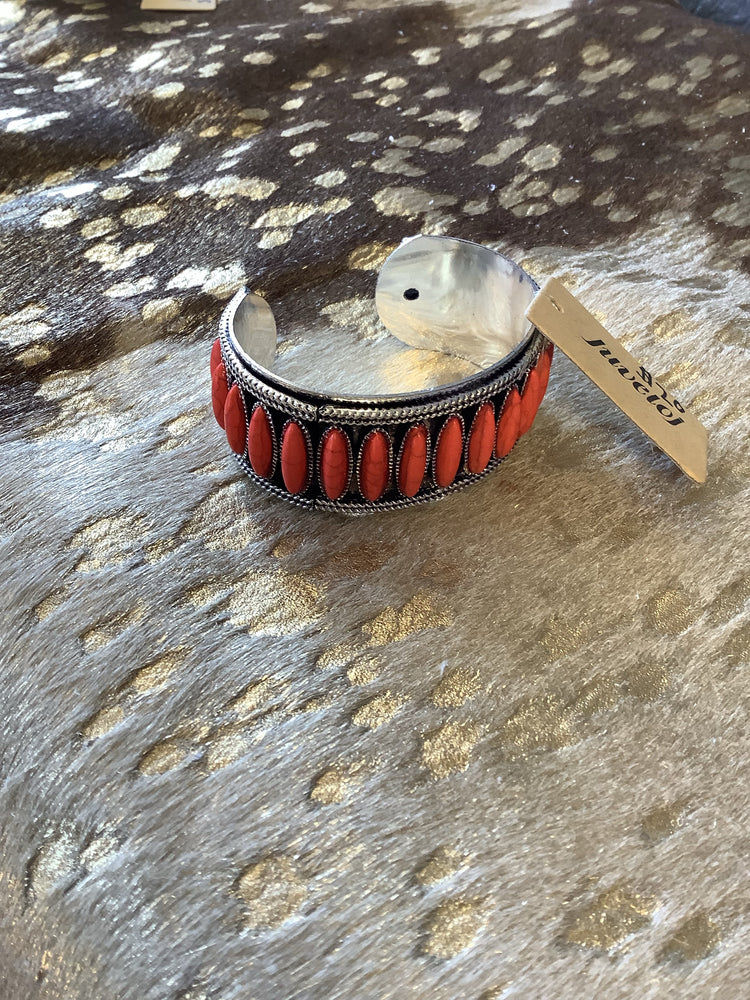Orange Stone Bracelet