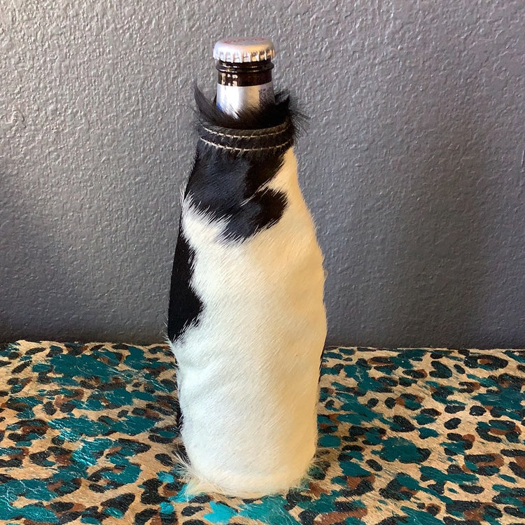 Cowhide Koozie