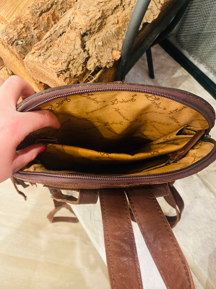 Genuine Leather Cowhide Backpack