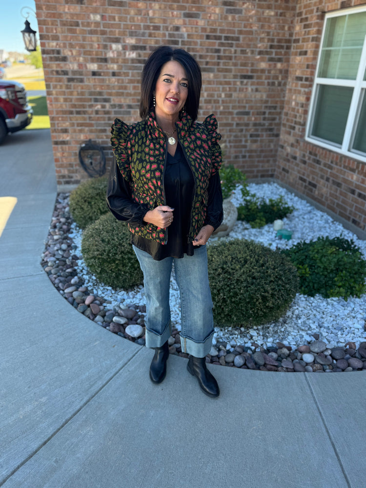 Feeling Fierce Denim Vest