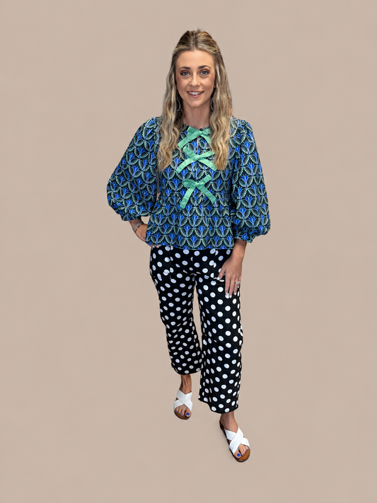 Midnight in Bloom Top