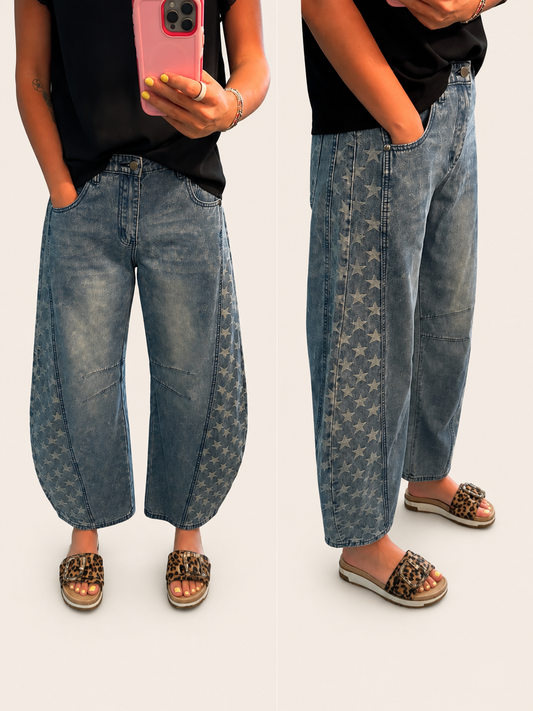 All-Star Barrel Denim Pants