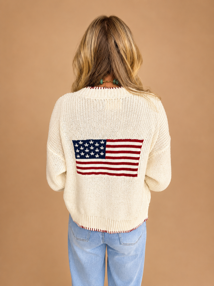 Let Freedom Ring Cardigan