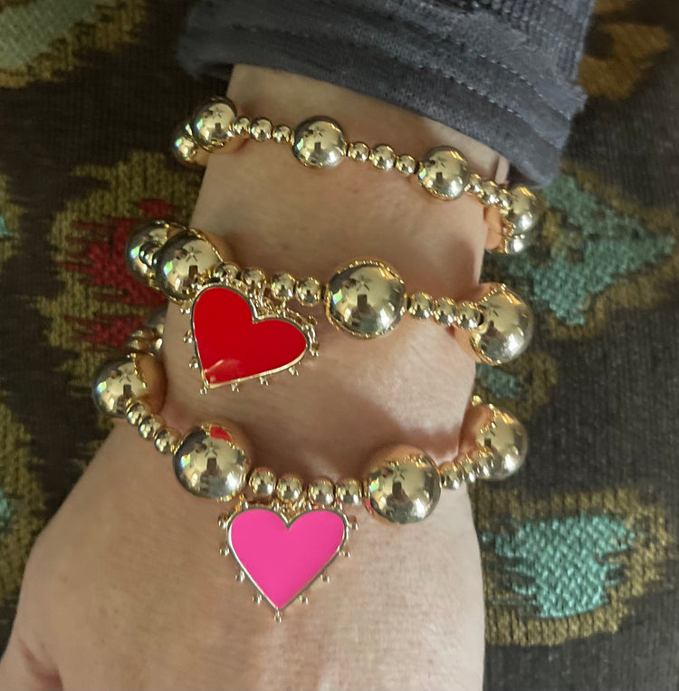 Gold Bead Bracelet