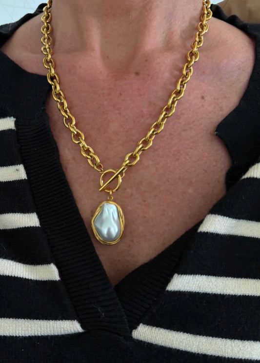 Pearl Drop Necklace