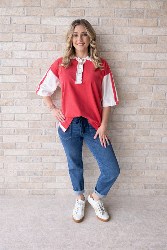 Oversized Joy Top