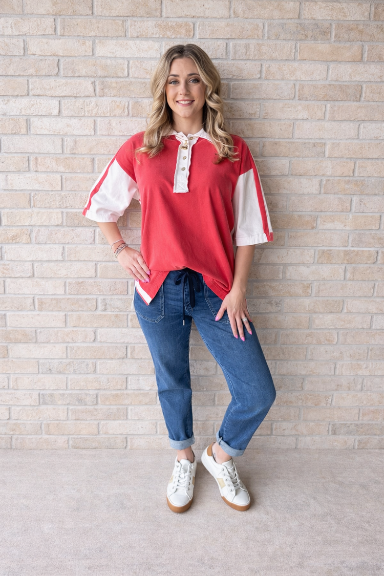 Oversized Joy Top