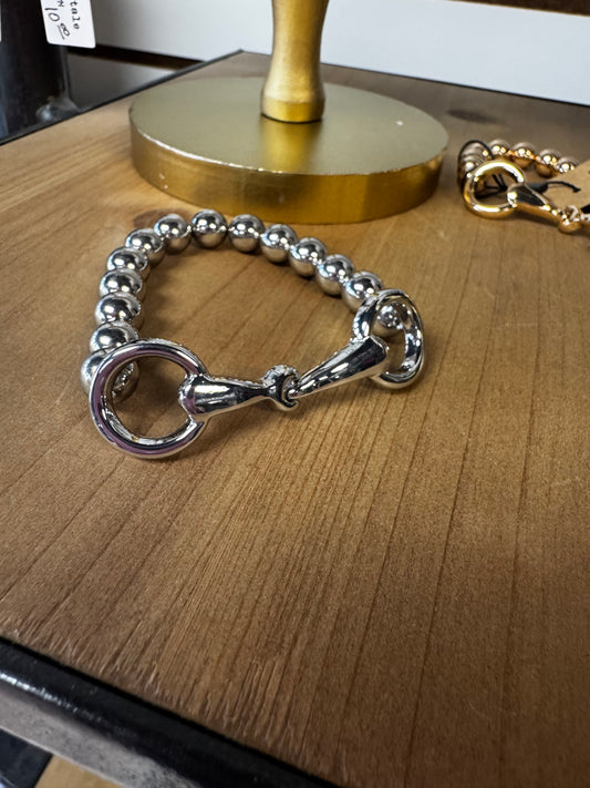 Just a Bit Bracelet- Silver