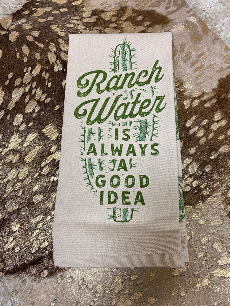 Ranch Water Kitchen Towel