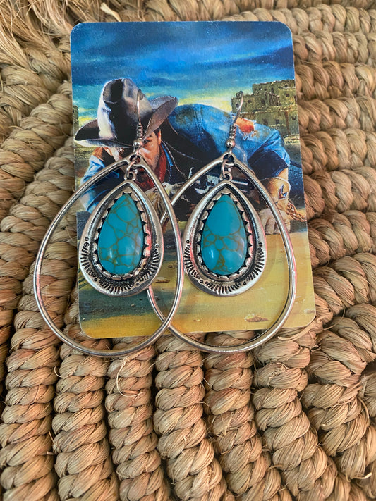 Turquoise Drop Earrings