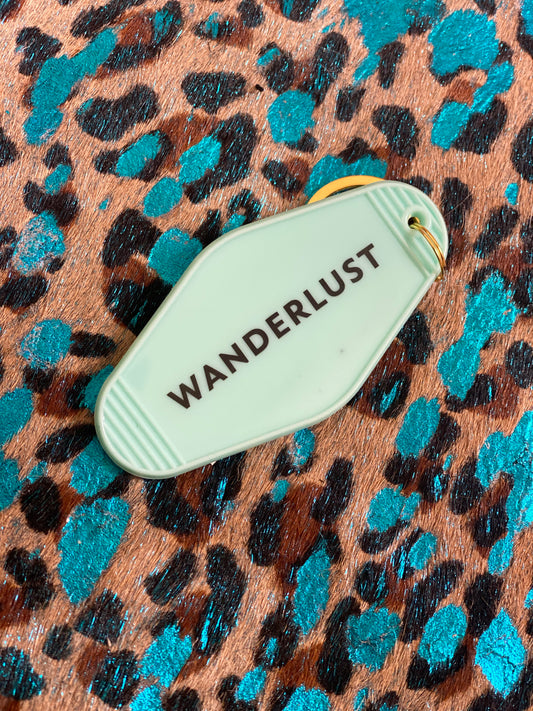 Wanderlust Keychain